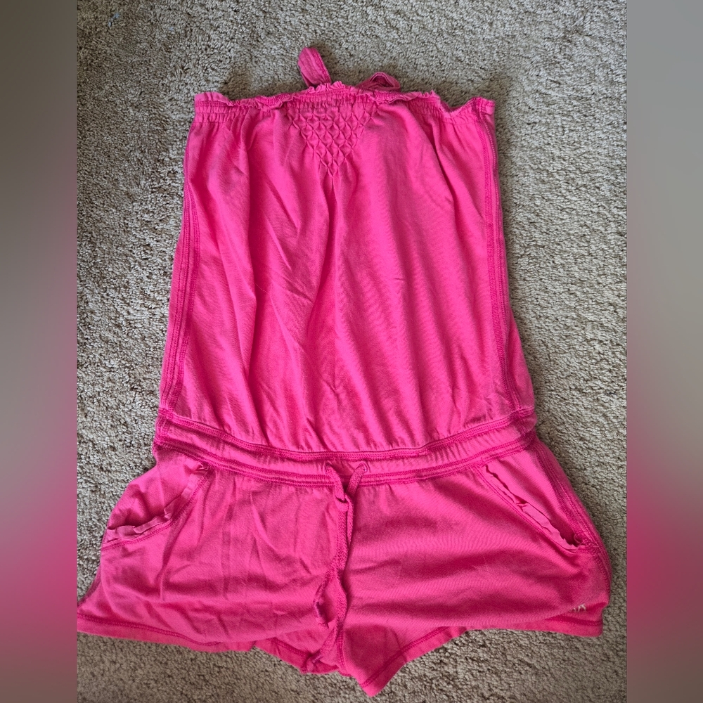 Abercrombie & Fitch Pink Romper